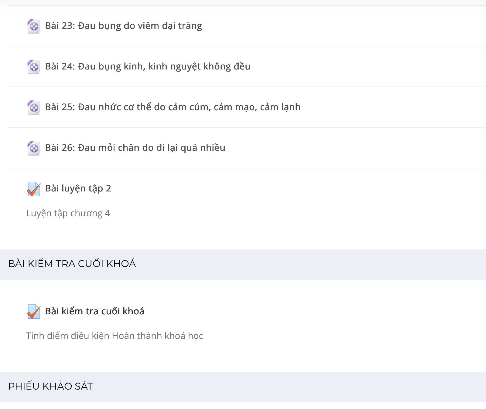 dau nhuc