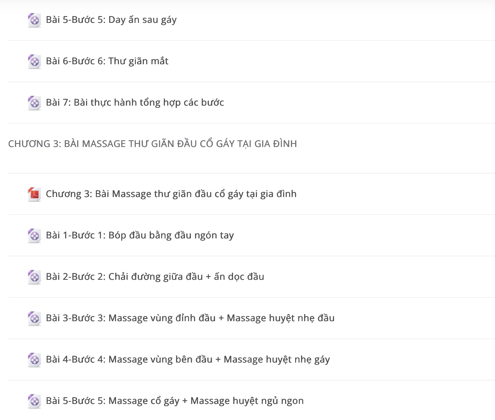 massage gia đình