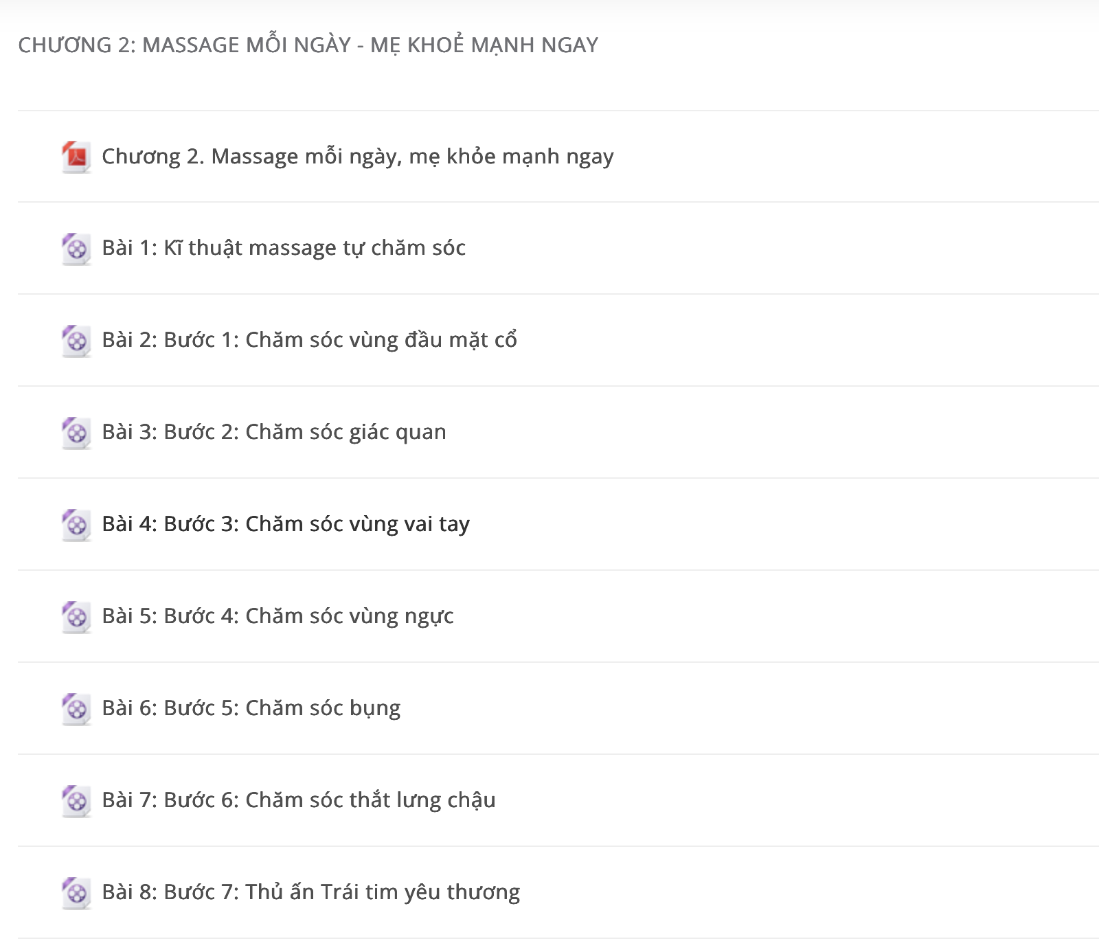 massage bầu