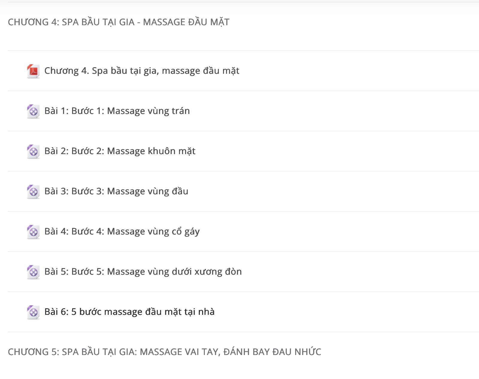 massage bầu