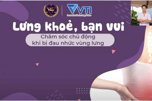 Sự kiện "Lưng khỏe, bạn vui" - Dr. Lê Hải +VMC + VTI